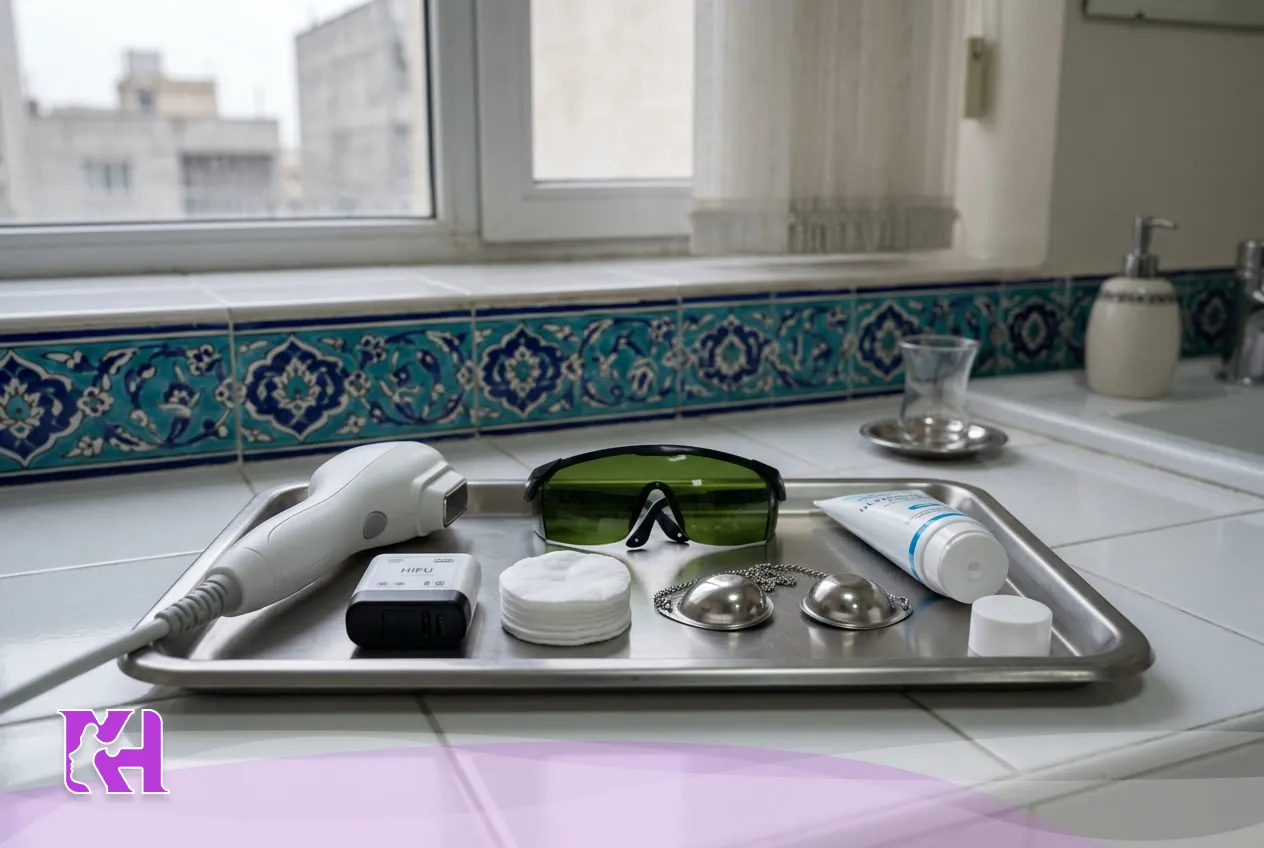 هایفو اطراف چشم برای سفتی و لیفت ملایم