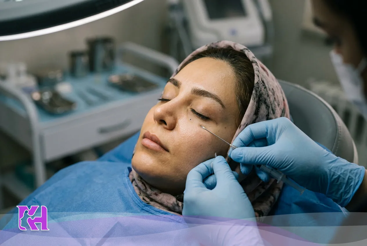 کاندید مناسب تزریق فیلر زیر چشم