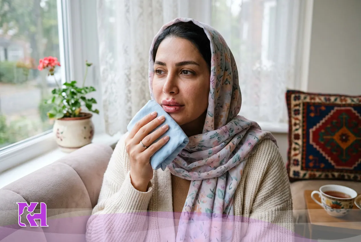 عوارض کمتر شایع تزریق فیلر لب که نیاز به بررسی پزشک دارد