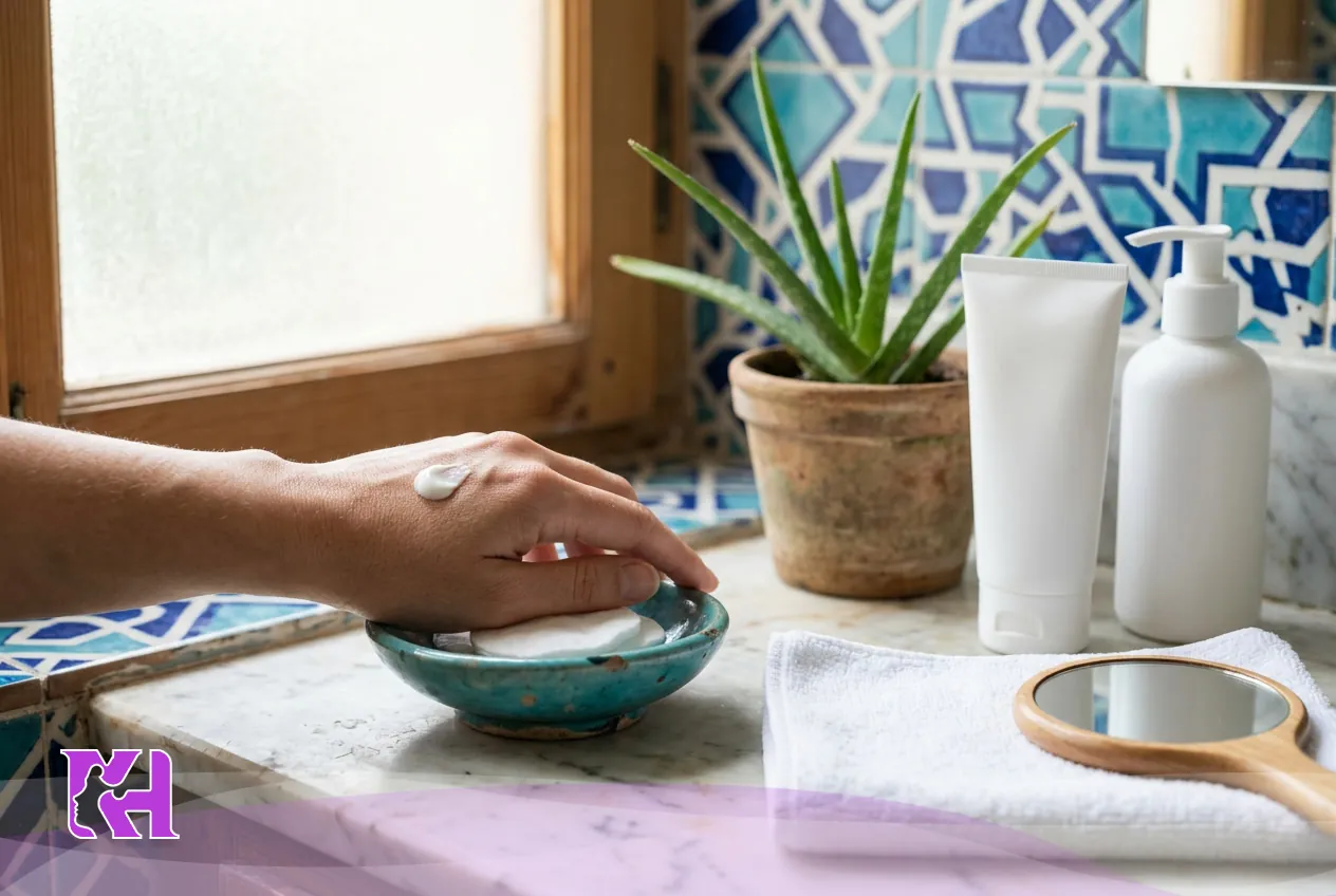 روتین پوستی و آرایش پس از فیلر زیر چشم