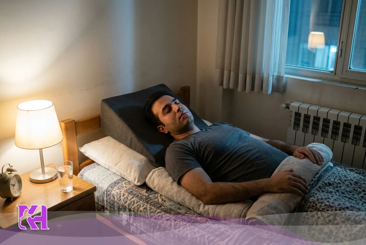 خوابیدن به پهلو پس از تزریق ژل لب؛ نکات و محدودیت‌ها