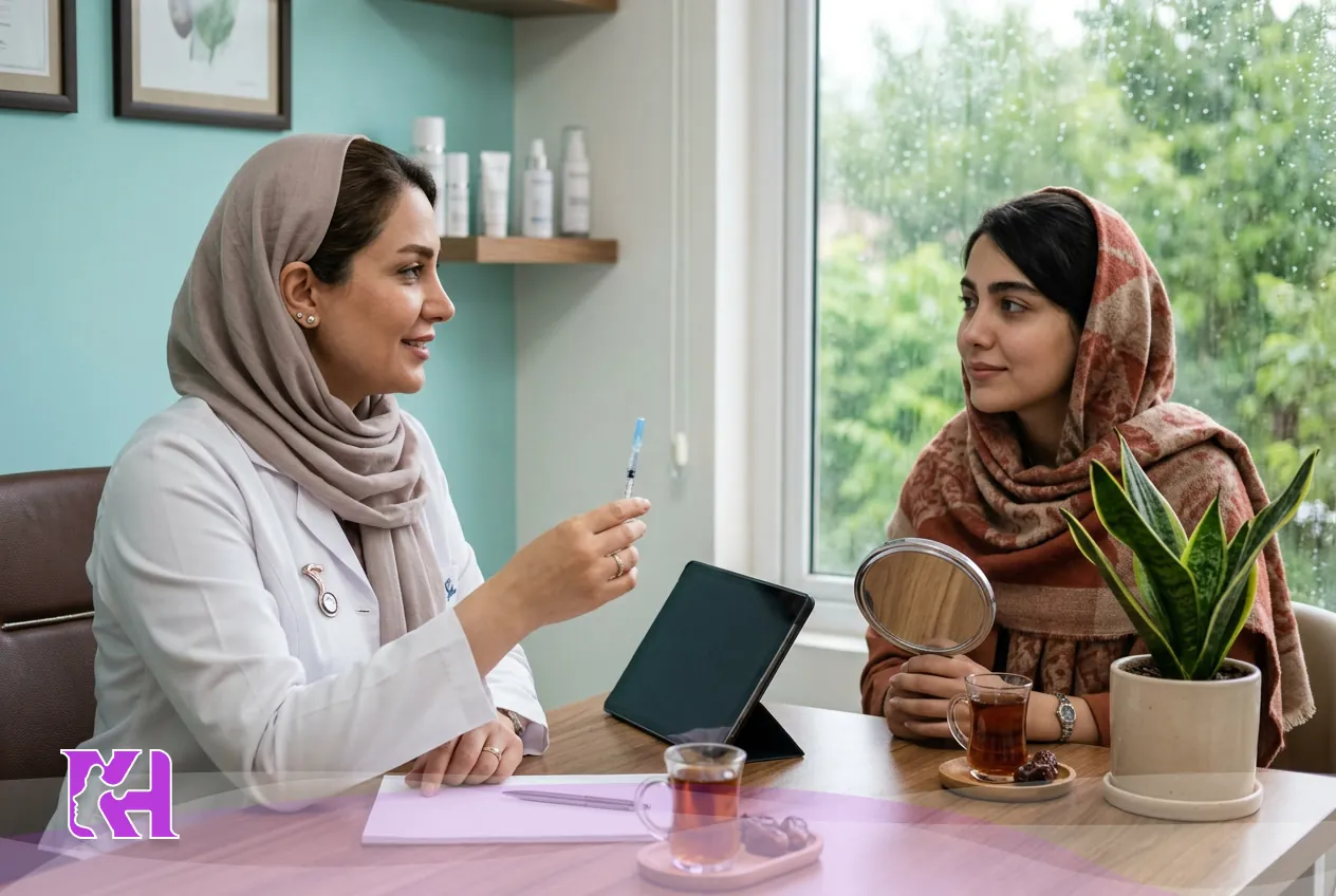 بهترین دکتر ژل لب ساری با رویکرد طبیعی و ایمن