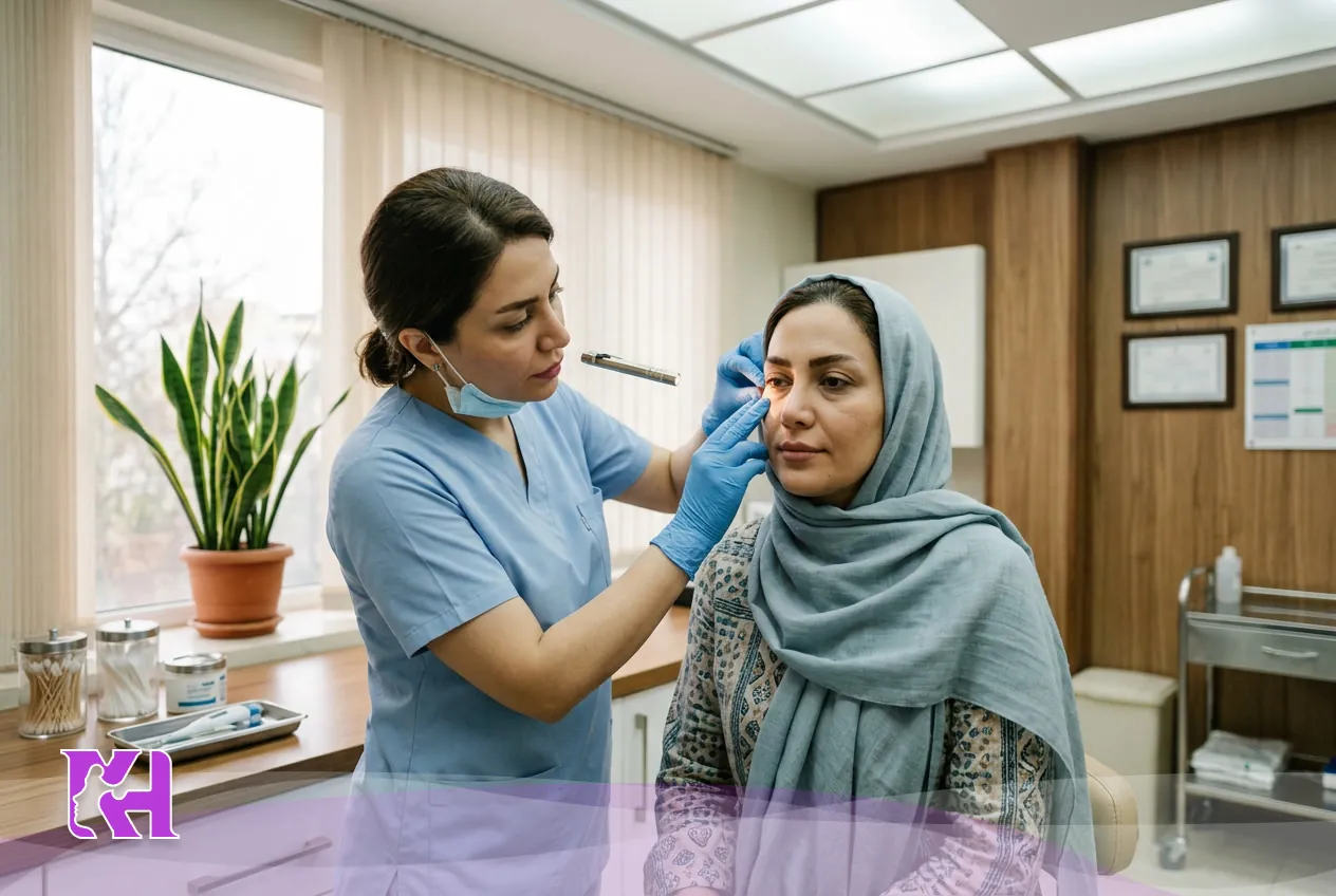 انتخاب کلینیک مناسب برای تزریق فیلر زیر چشم در ساری