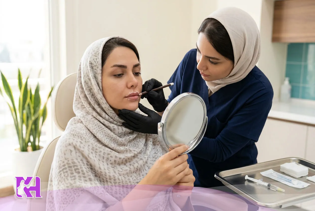 کاربردهای تزریق ژل و فیلر لب