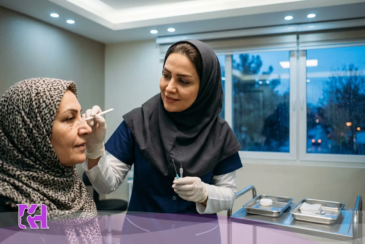 راهنمای انتخاب کلینیک و تصمیمگیری برای درمان اطراف چشم در ساری