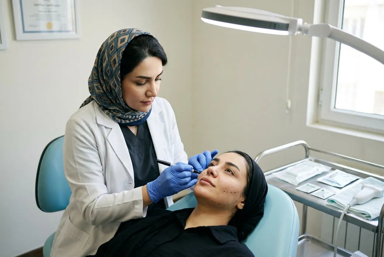 روش‌های درمان فرورفتگی بعد از لیفت با نخ