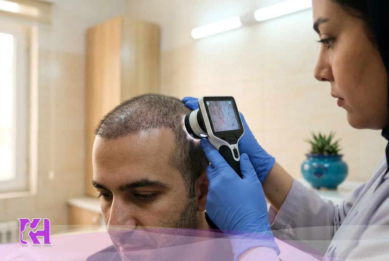 تصویر مزوتراپی بعد از کاشت مو – زمان مناسب شروع