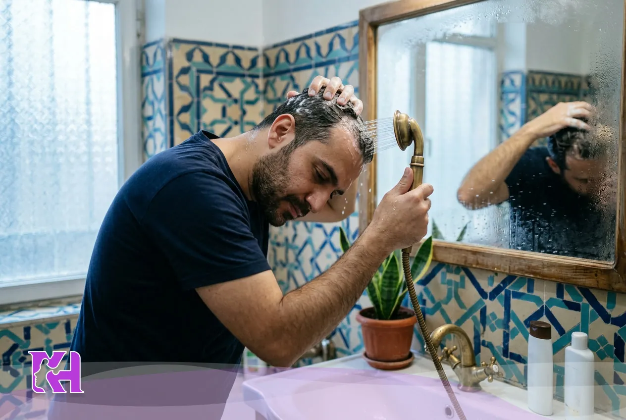 مراقبت‌های قبل از مزوتراپی پس از کاشت مو