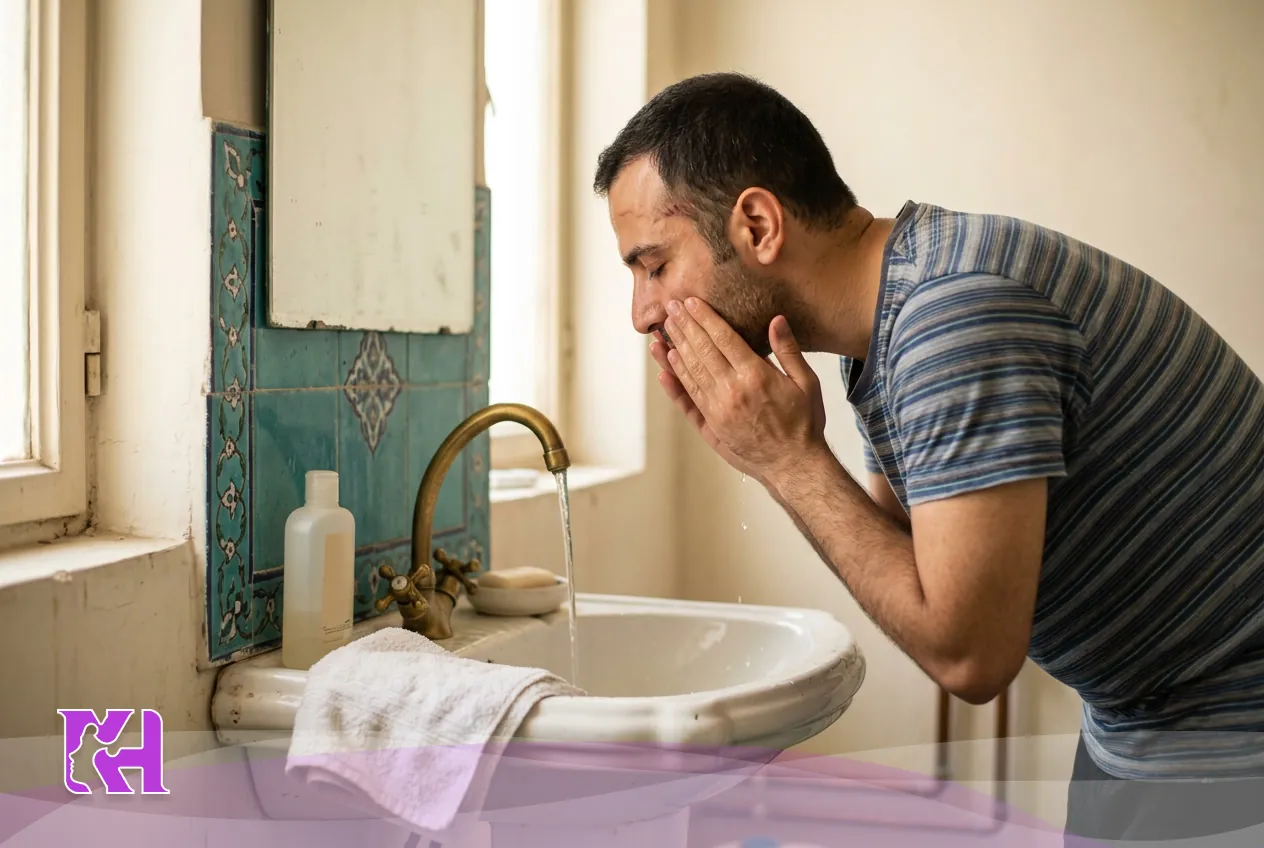 زمان مناسب شستن صورت بعد از بوتاکس
