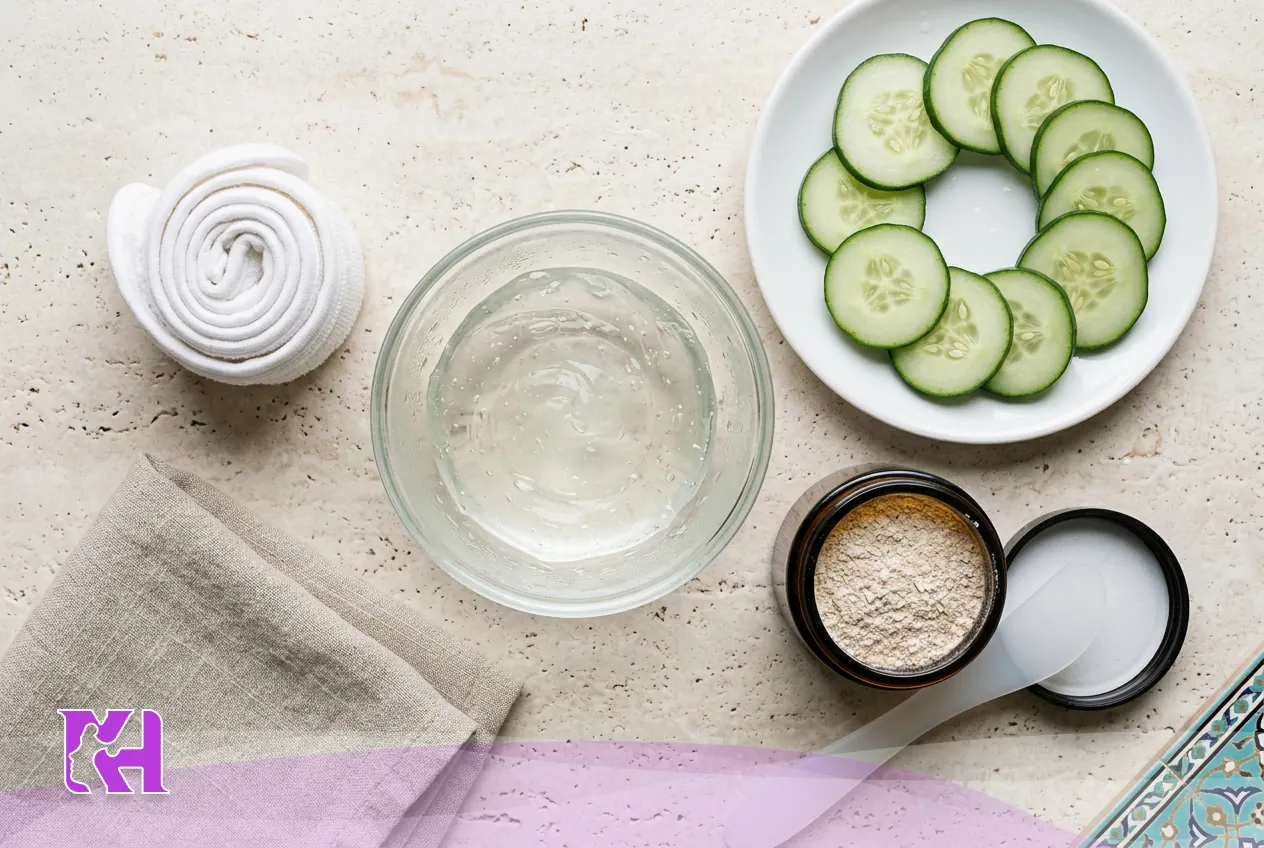 ماسکهای آبرسان خانگی و نکات ایمنی