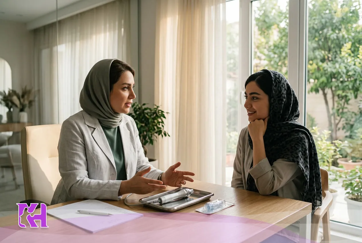 تصویر دستگاه آر اف برای جوانسازی پوست