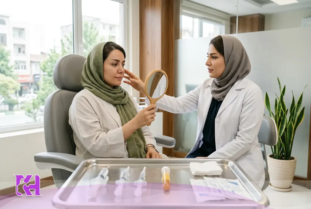 برای گودی زیر چشم فیلر بهتر است یا چربی