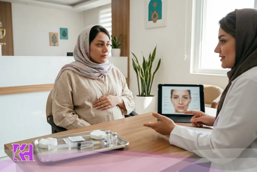 تزریق فیلر لب در بارداری