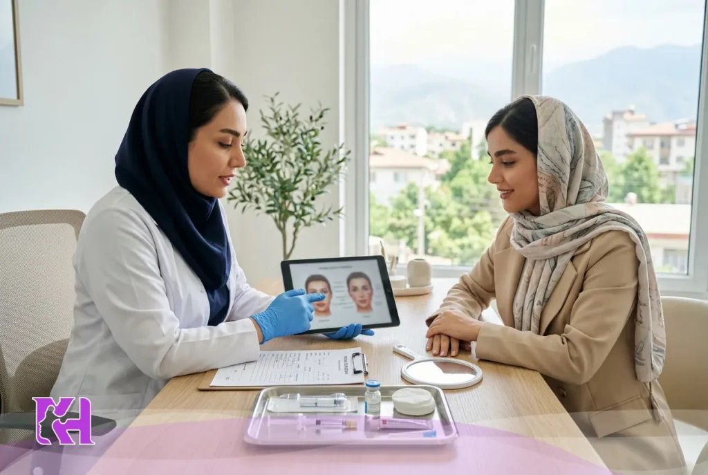 قیمت تزریق ژل لب در ساری 1405: جدول هزینه ها + راهنمای انتخاب آگاهانه
