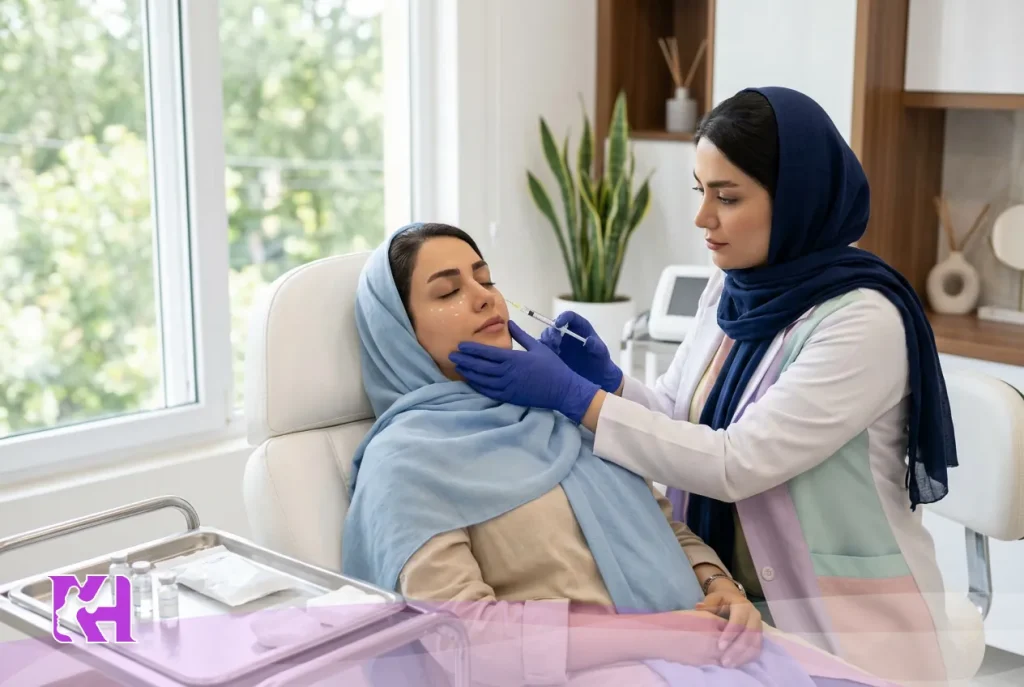 تزریق فیلر زیر چشم در ساری