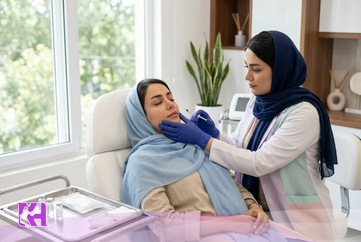 تزریق فیلر زیر چشم در ساری