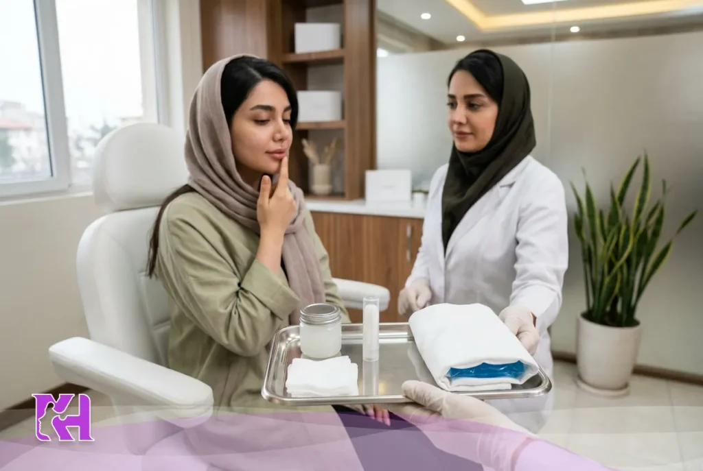 بعد از تزریق فیلر لب چه پمادی بزنیم؟