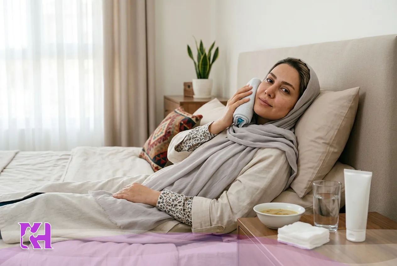 مراقبت های بعد از لیفت با نخ